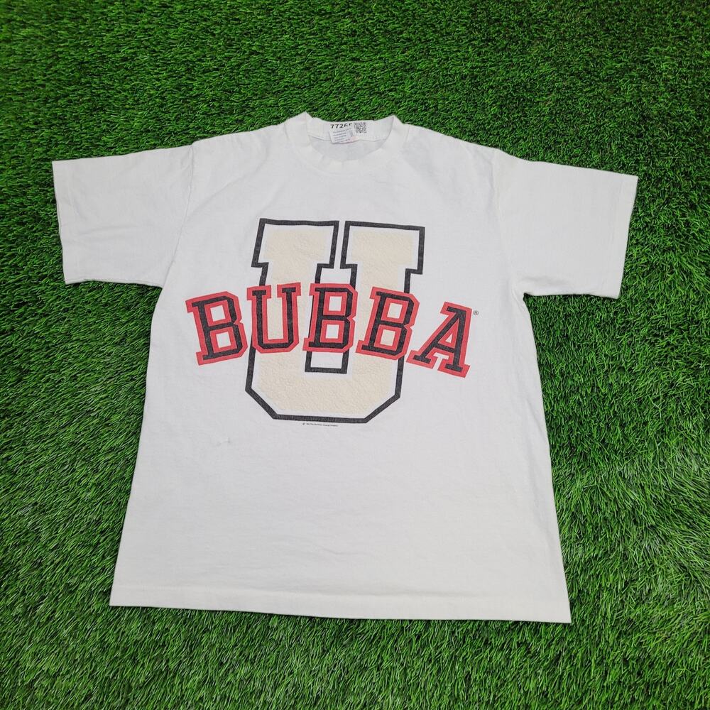 Vintage 1994 Bubba Shirt M/L 21x26 White
